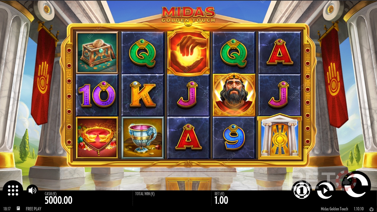 Os jogadores podem escolher quantas linhas jogar nas slots do jogo que têm linhas de pagamento variáveis