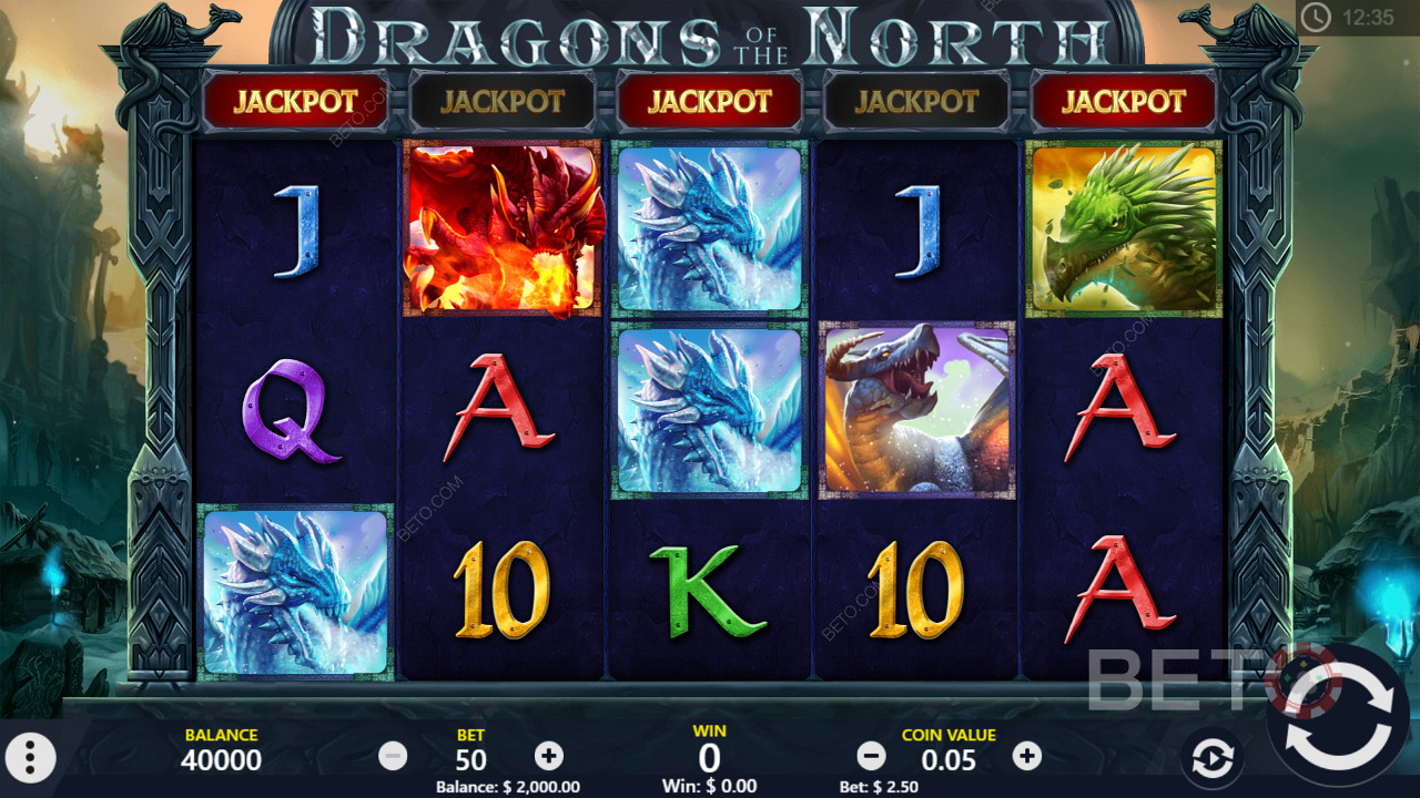 Dragões do Norte slot online