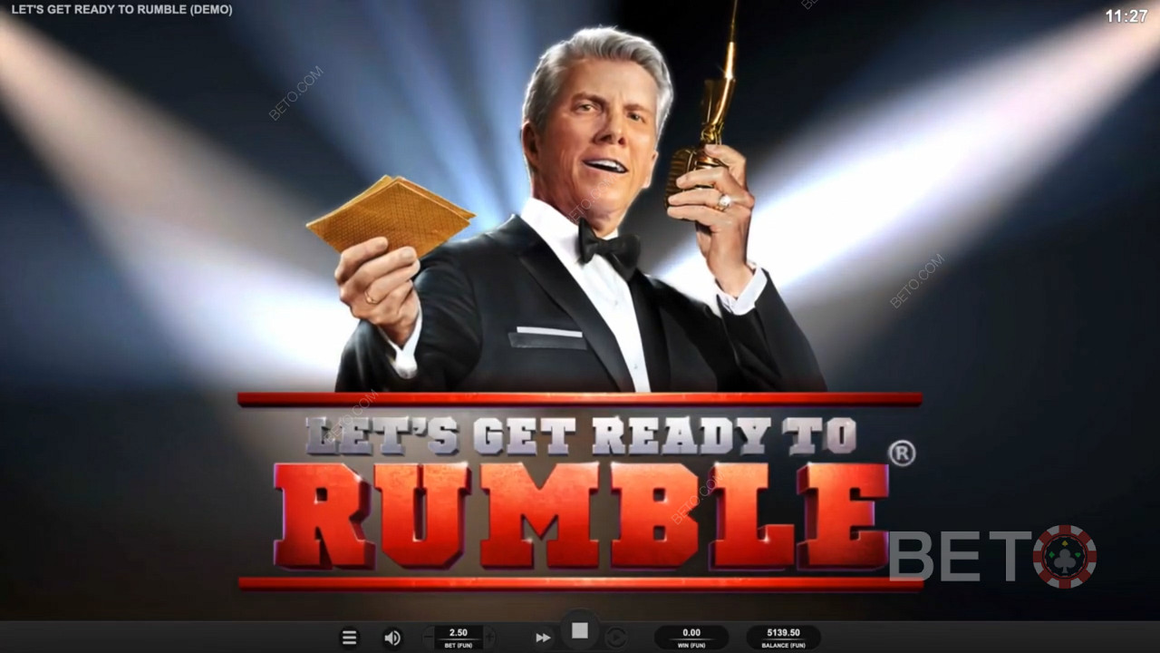 Vamos Preparar-nos para o ecrã de introdução de Rumble