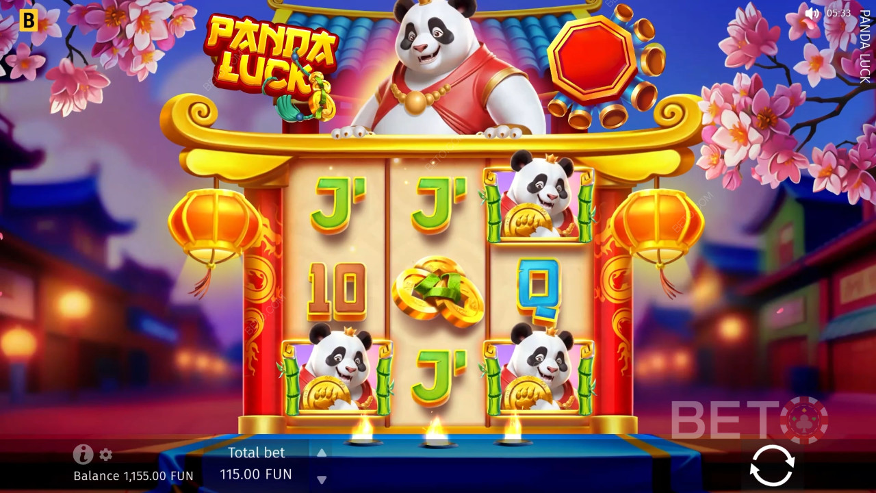 Panda Luck Resenha feita por BETO Slots