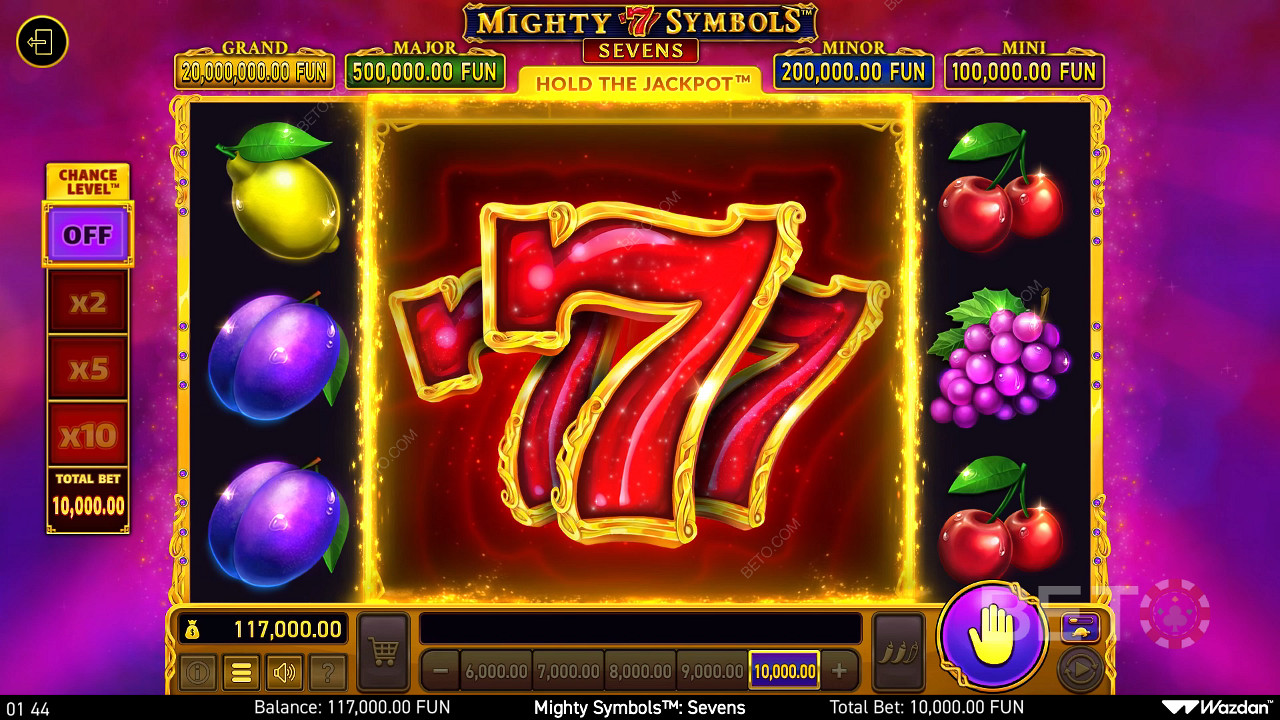 Mighty Symbols: Sevens Jogo Grátis