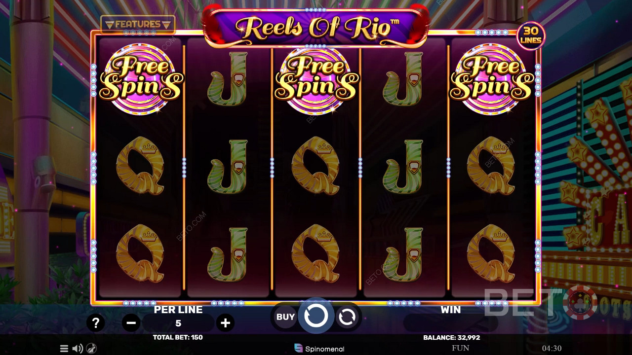 Reels Of Rio - Party Time Jogo Grátis