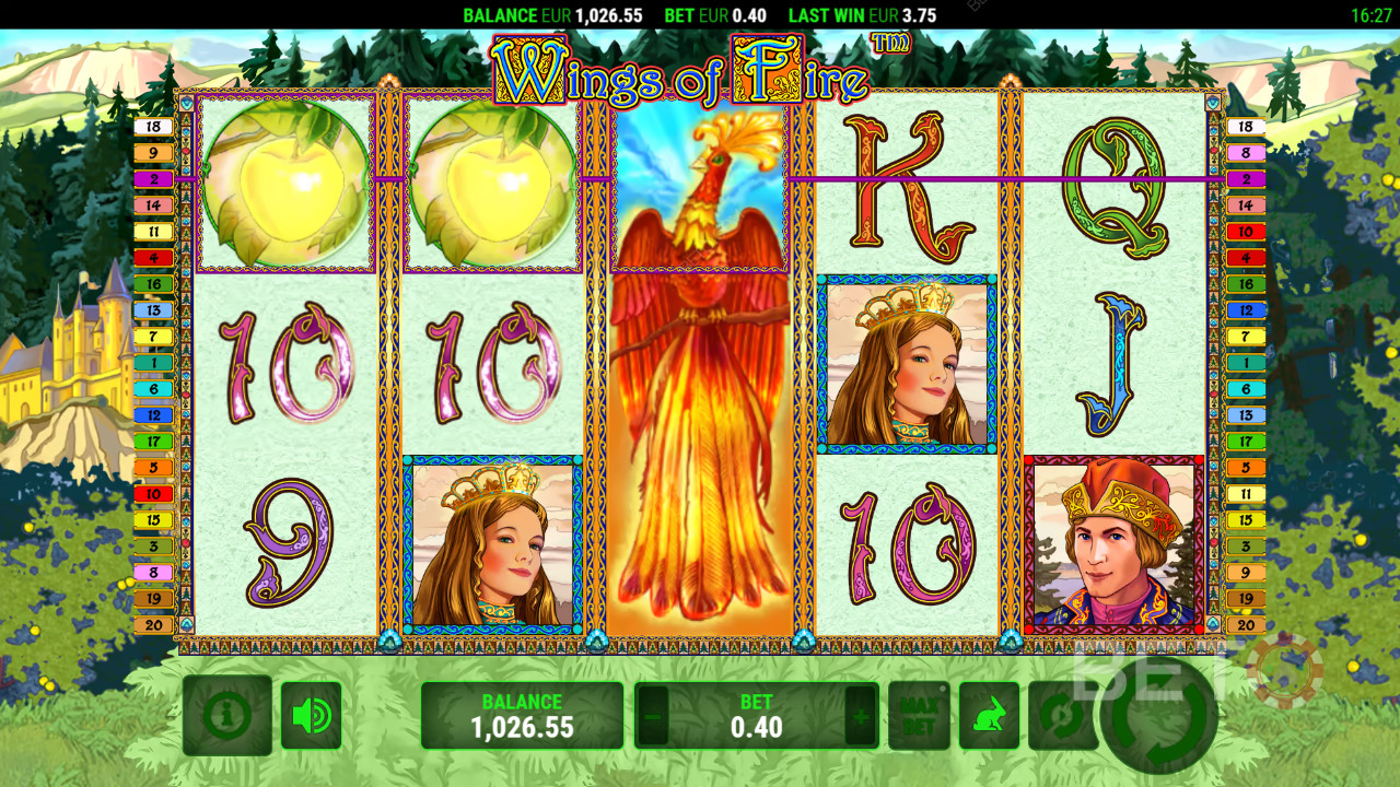 A slot machine Wings of Fire vale a pena?