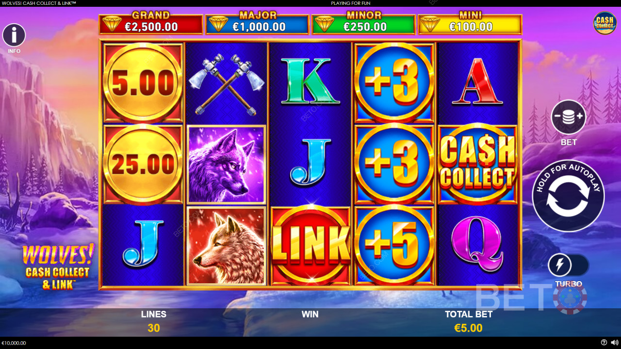 Lobos! Coleção de Dinheiro & Link: Uma slot online que vale a pena?