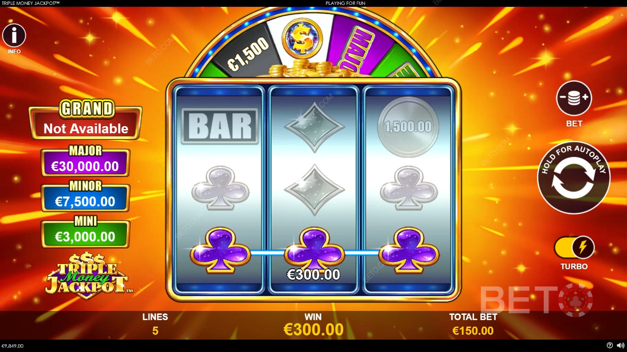 Tema e design: Excitação clássica do casino