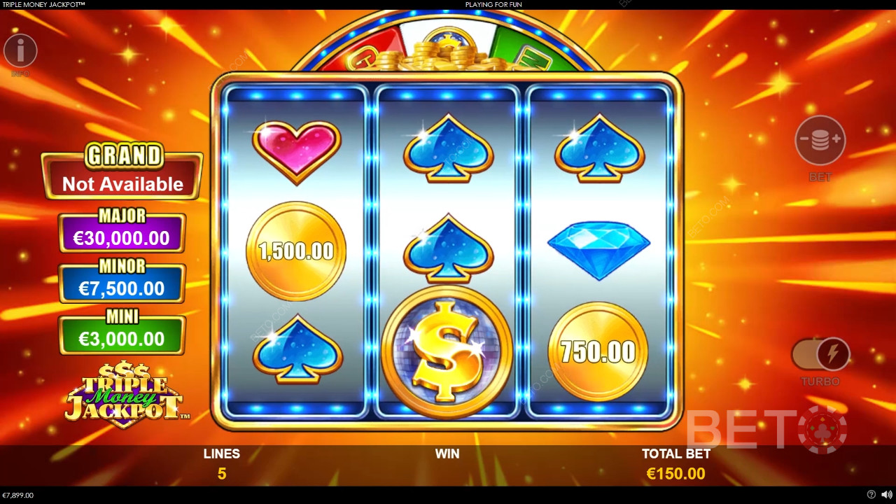 Triple Money Jackpot Avaliação feita por BETO Slots
