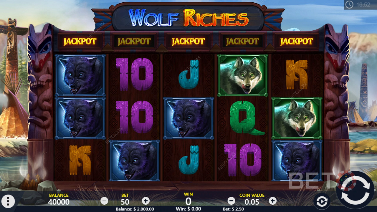 Ranhura online Wolf Riches