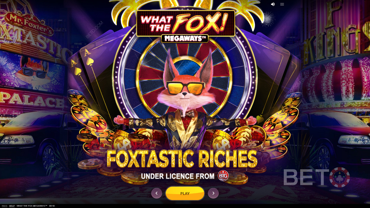 Começar o luxuoso jogo What The Fox Megaways