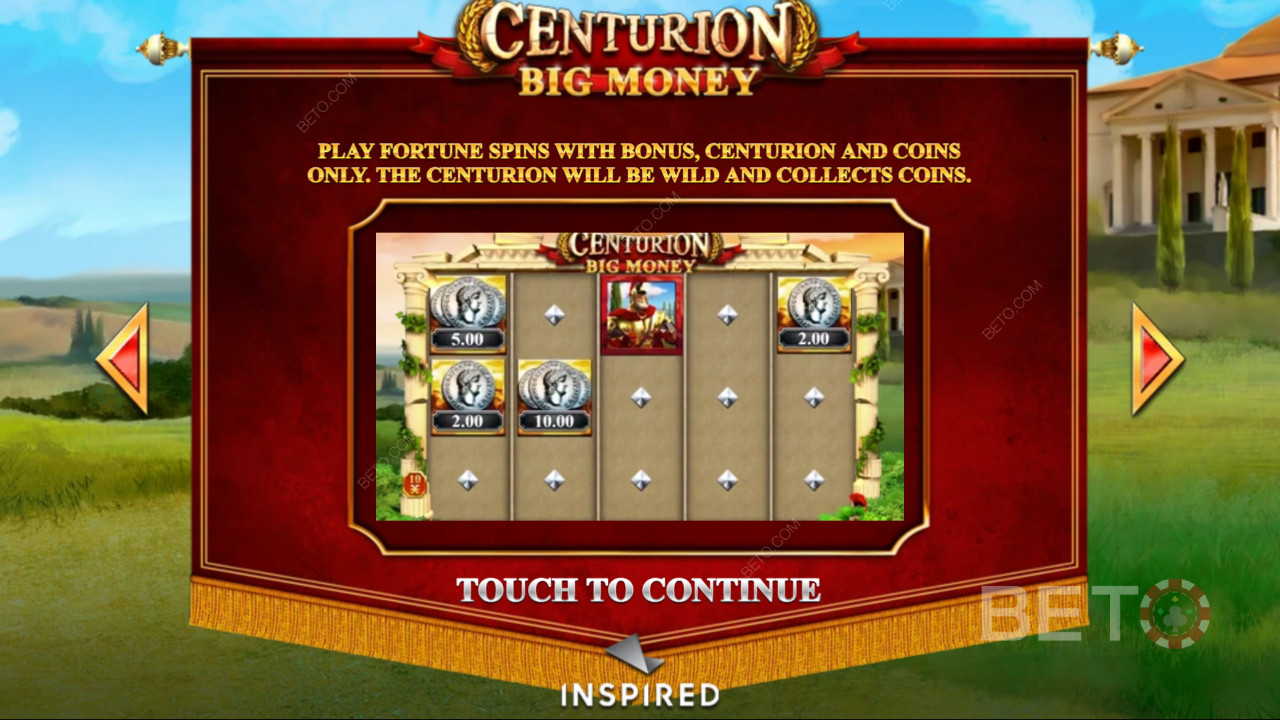 Slot de vídeo Centurion Big Money - O nosso veredito