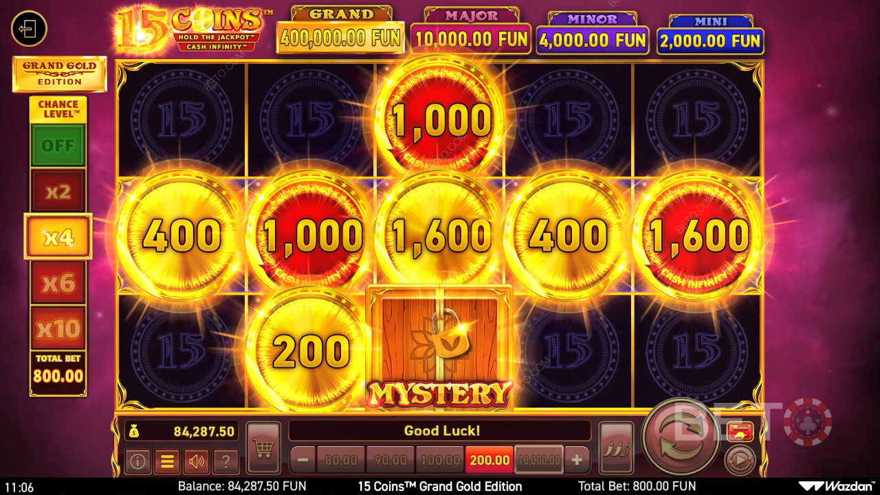 15 Coins Grand Gold Edition Avaliação por BETO Slots