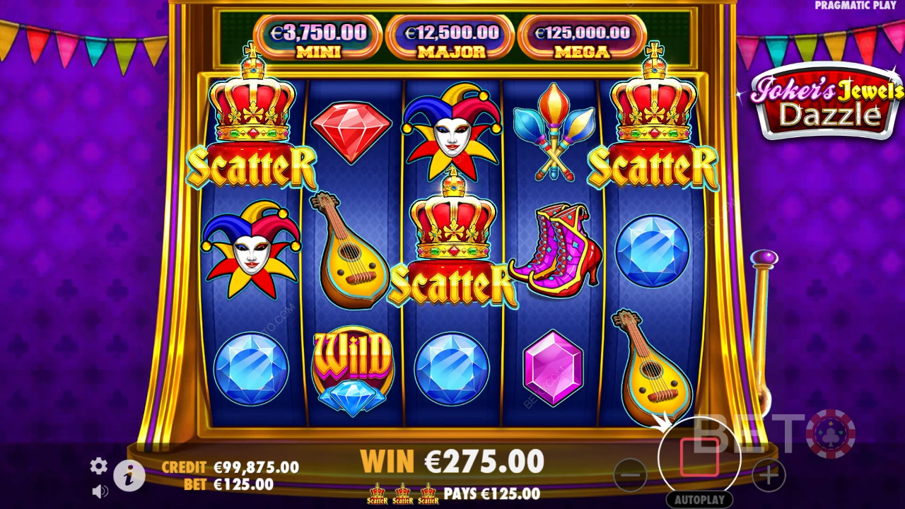 Joker's Jewels Dazzle Jogo Grátis
