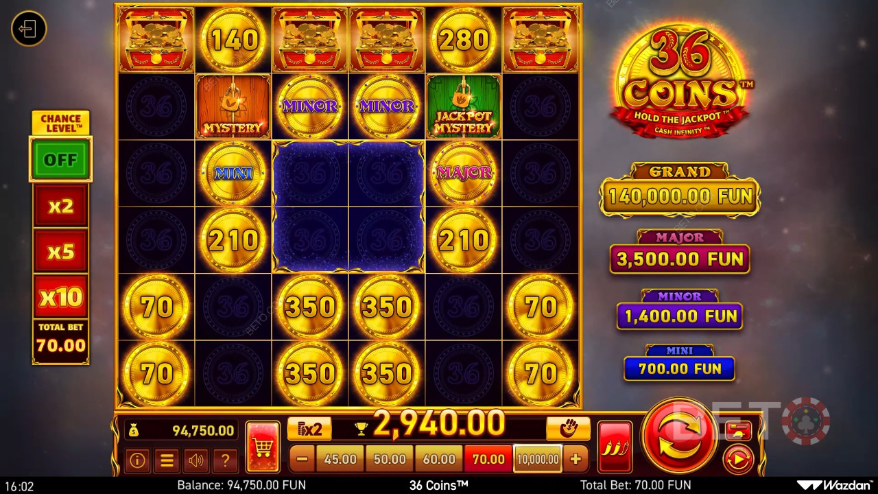 Veredicto sobre a Slot Online 36 Coins