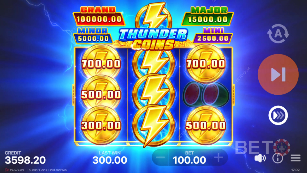 Thunder Coins Jogo Grátis