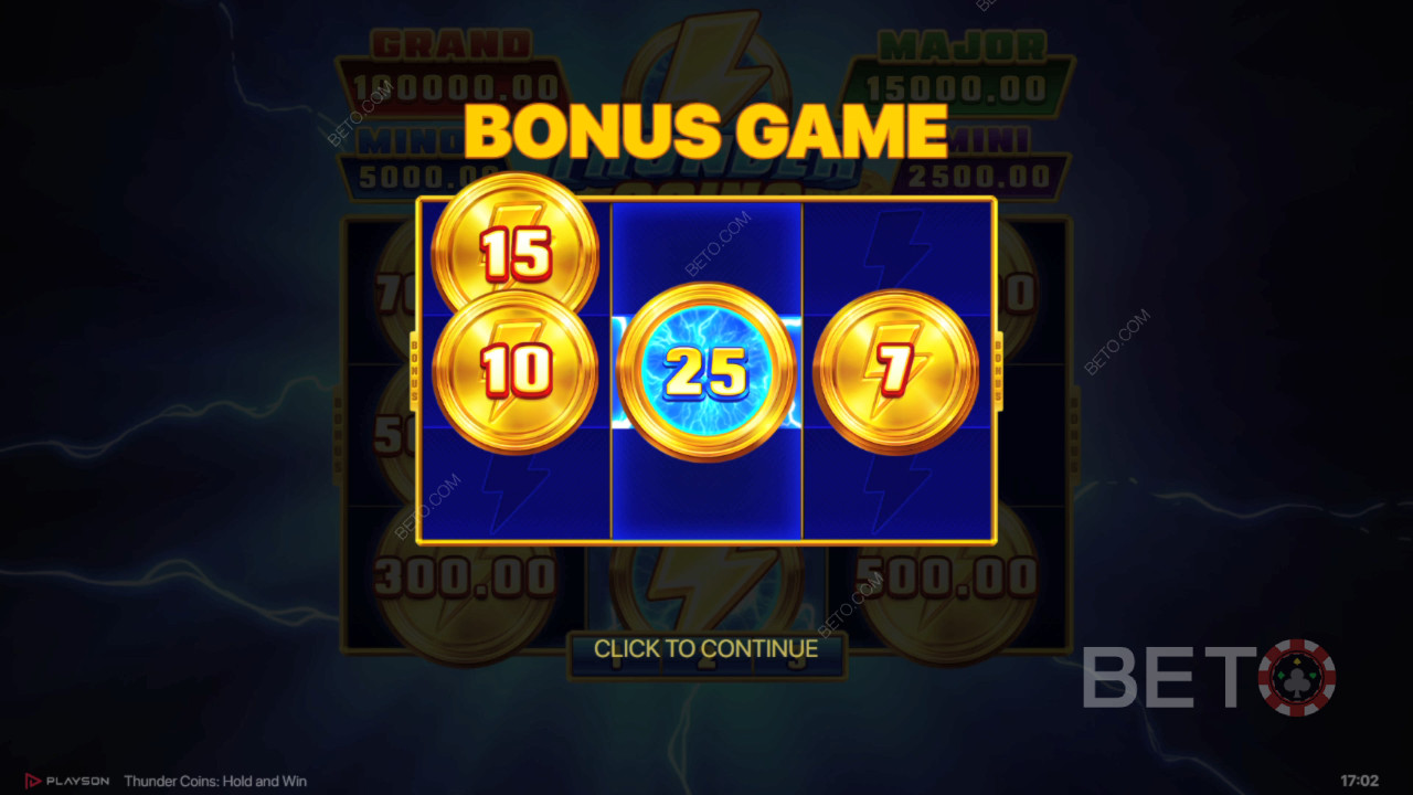 Funcionalidades de bónus explicadas em Thunder Coins por Playson