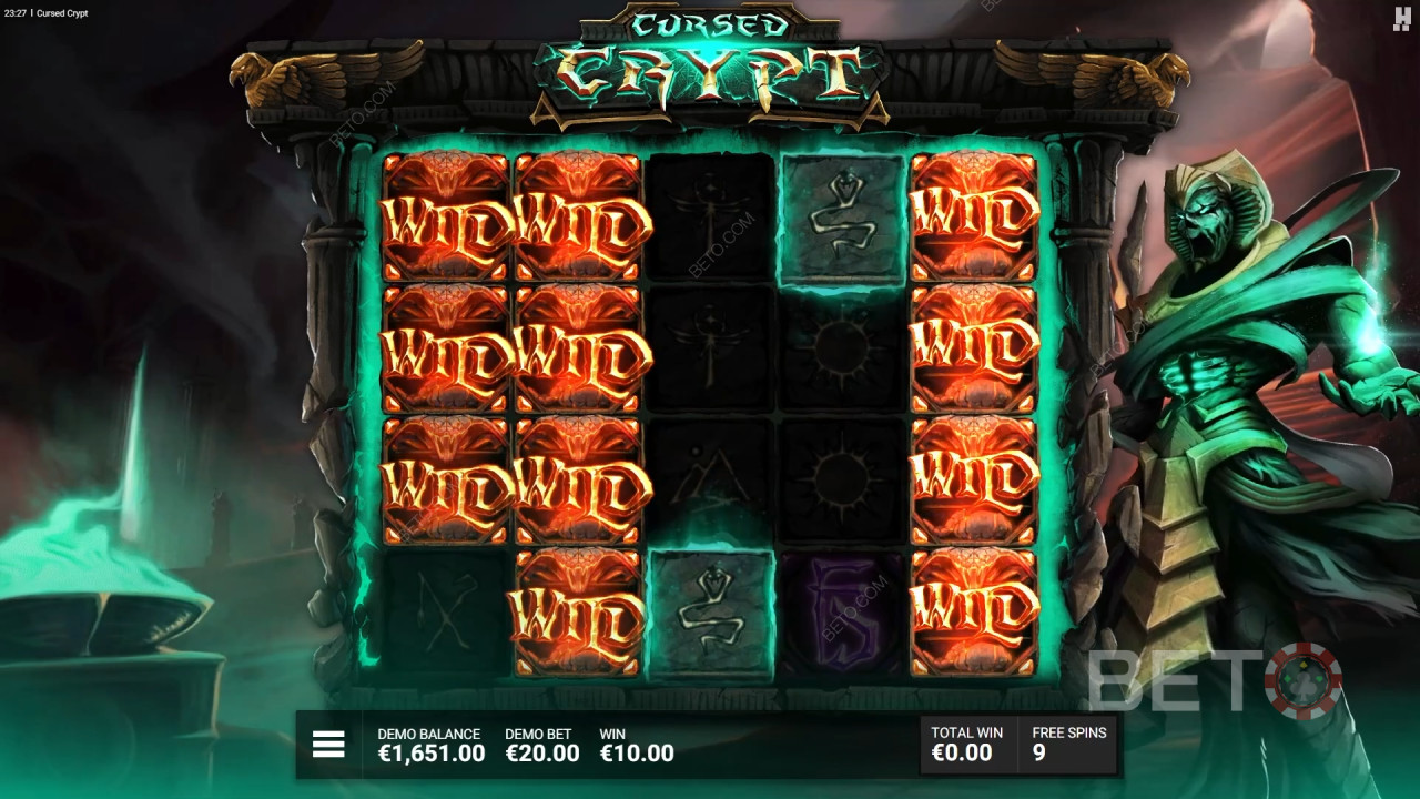 Avaliação da Cripta Maldita por BETO Slots