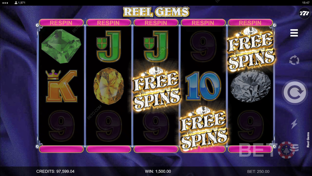 Reel Gems Jogo Grátis