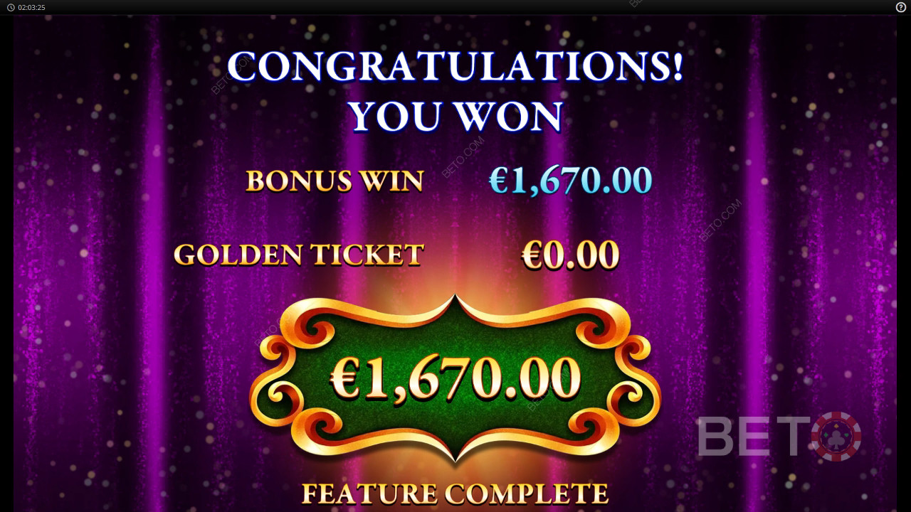 Ganhe 2.000x a sua aposta na Slot Willy Wonka Everlasting Gobstopper!