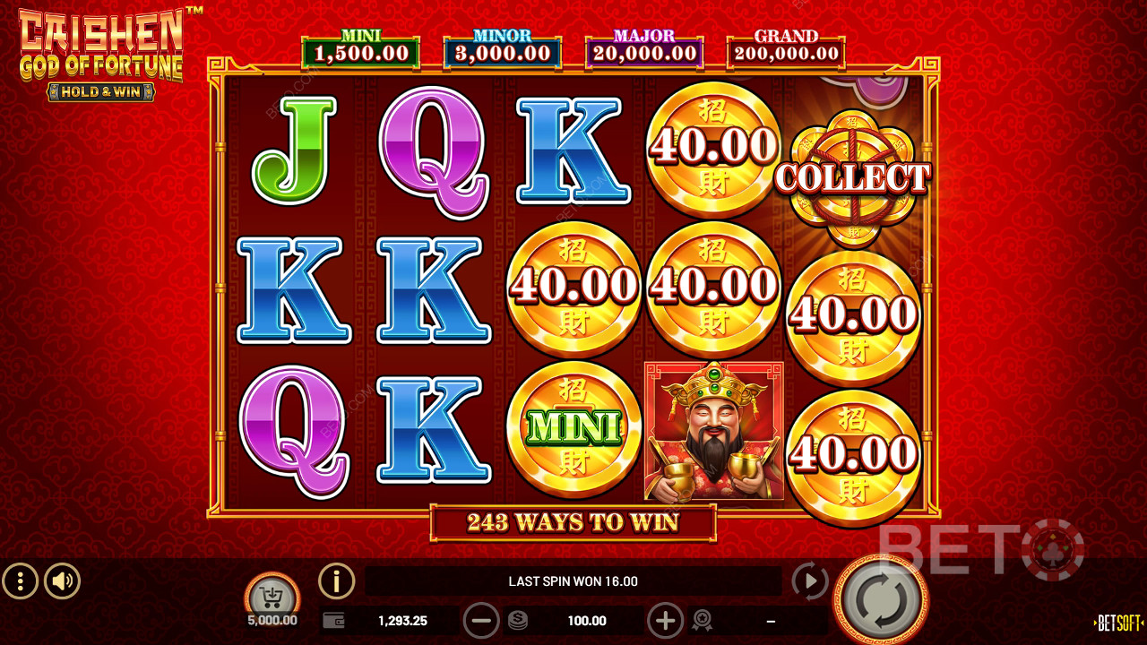 Caishen God of Fortune Jogo Grátis