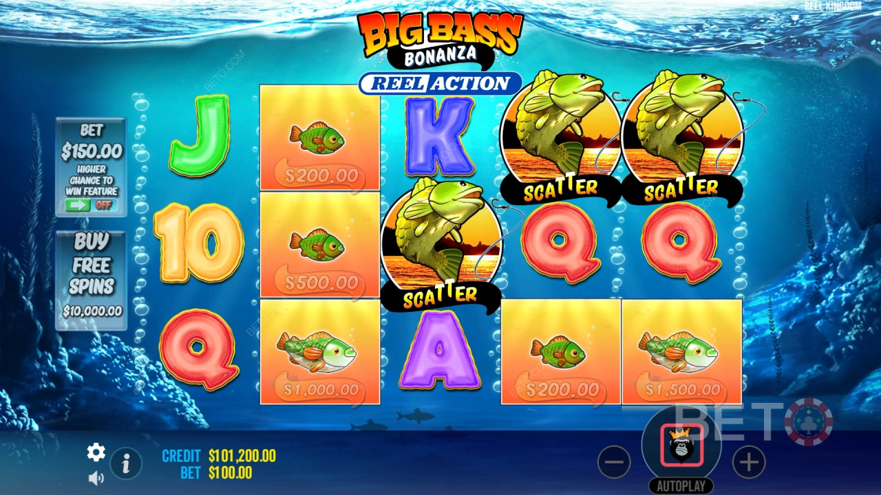 Big Bass Bonanza Avaliação do Reel Action por BETO Slots