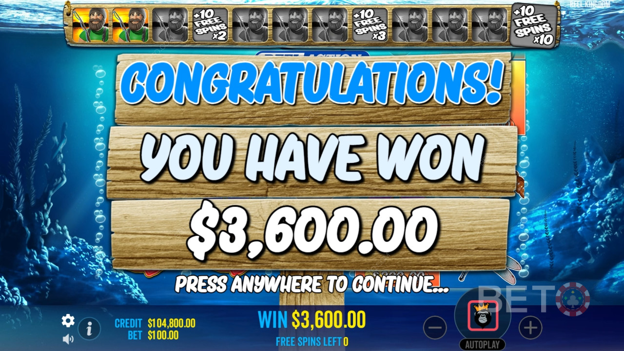 Ganhe 2.100x a sua aposta na Slot Online Big Bass Bonanza Reel Action!