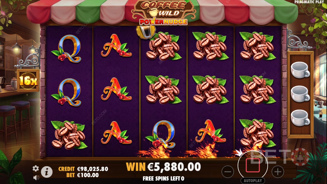 Slot Machine Coffee Wild - Veredicto final