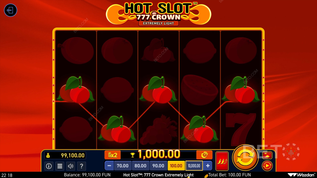 Slot quente: 777 Crown Extremely Light Avaliação por BETO Slots