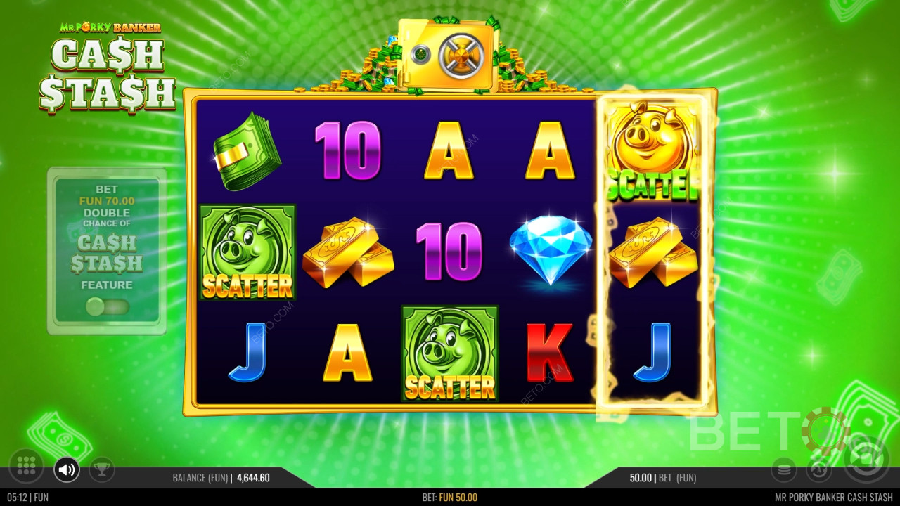 Mr Porky Banker Cash Stash Jogo Grátis