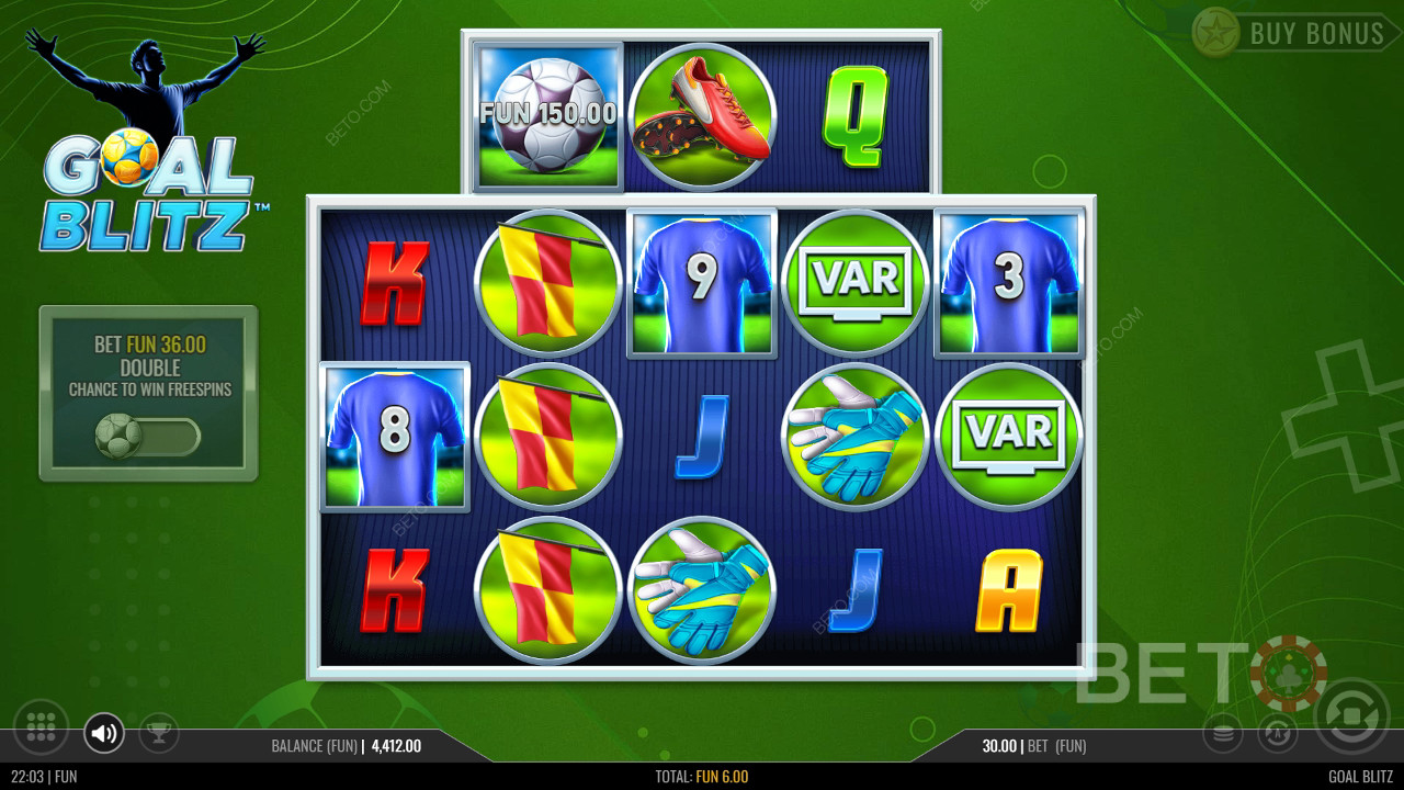 Goal Blitz Avaliação por BETO Slots