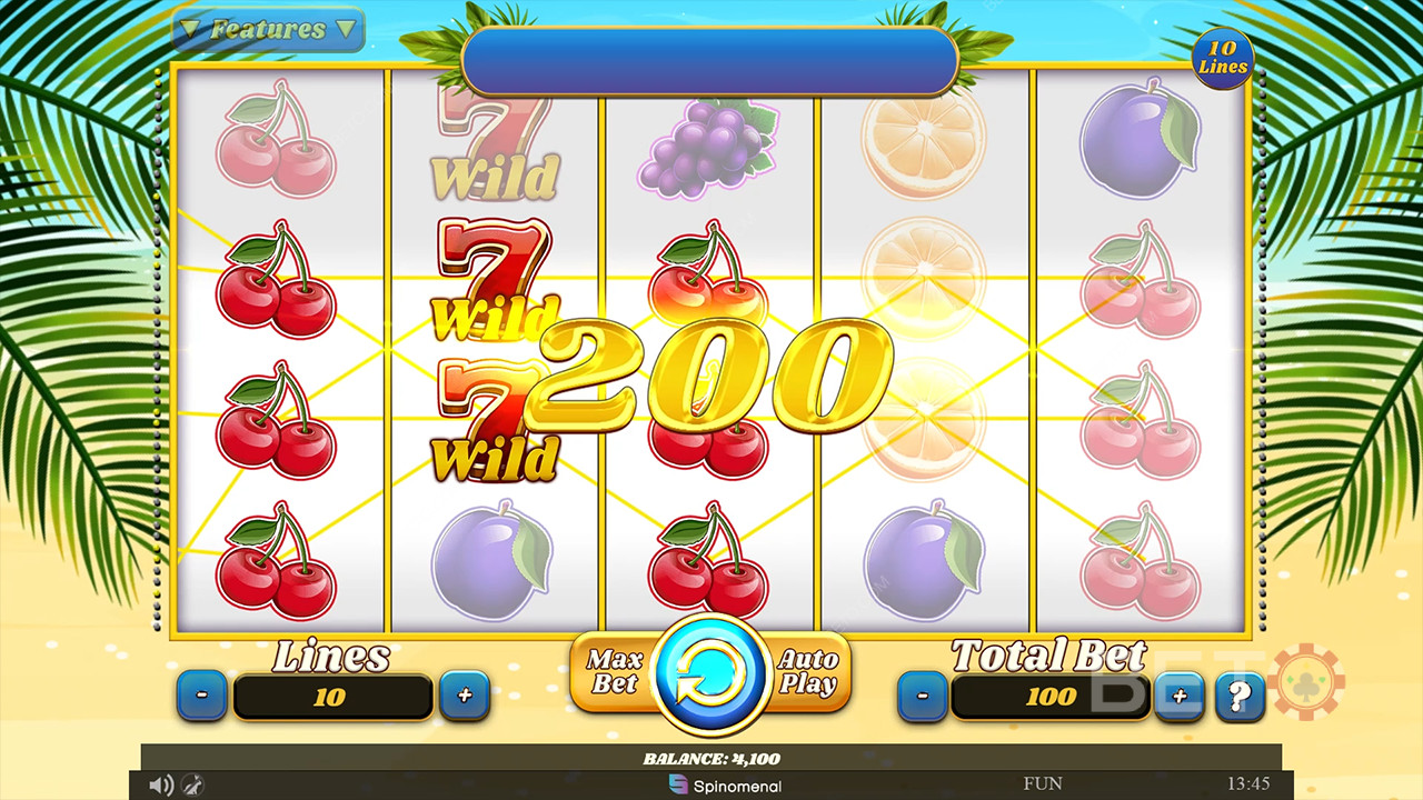 100 Juicy Fruits Resenha feita por BETO Slots