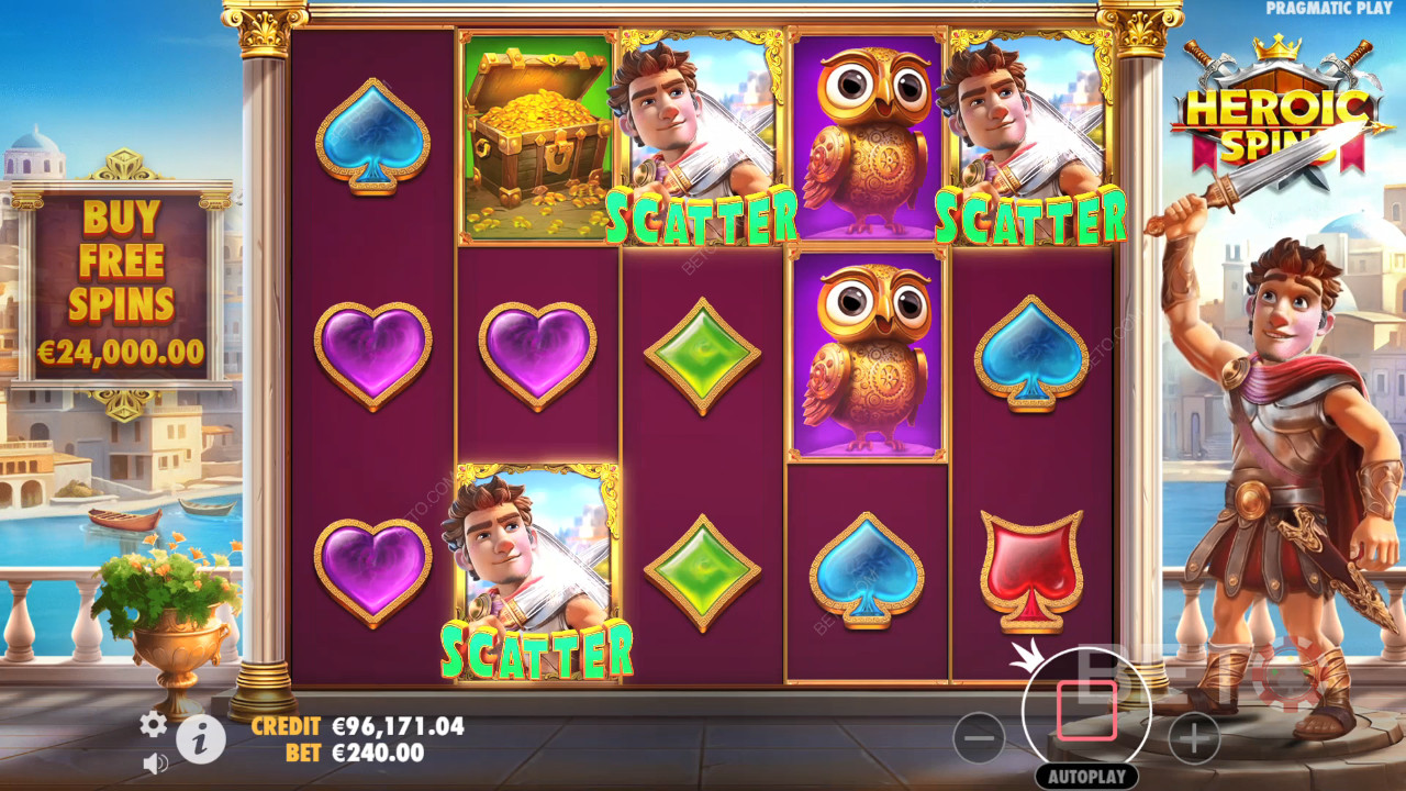 Heroic Spins Jogo Grátis