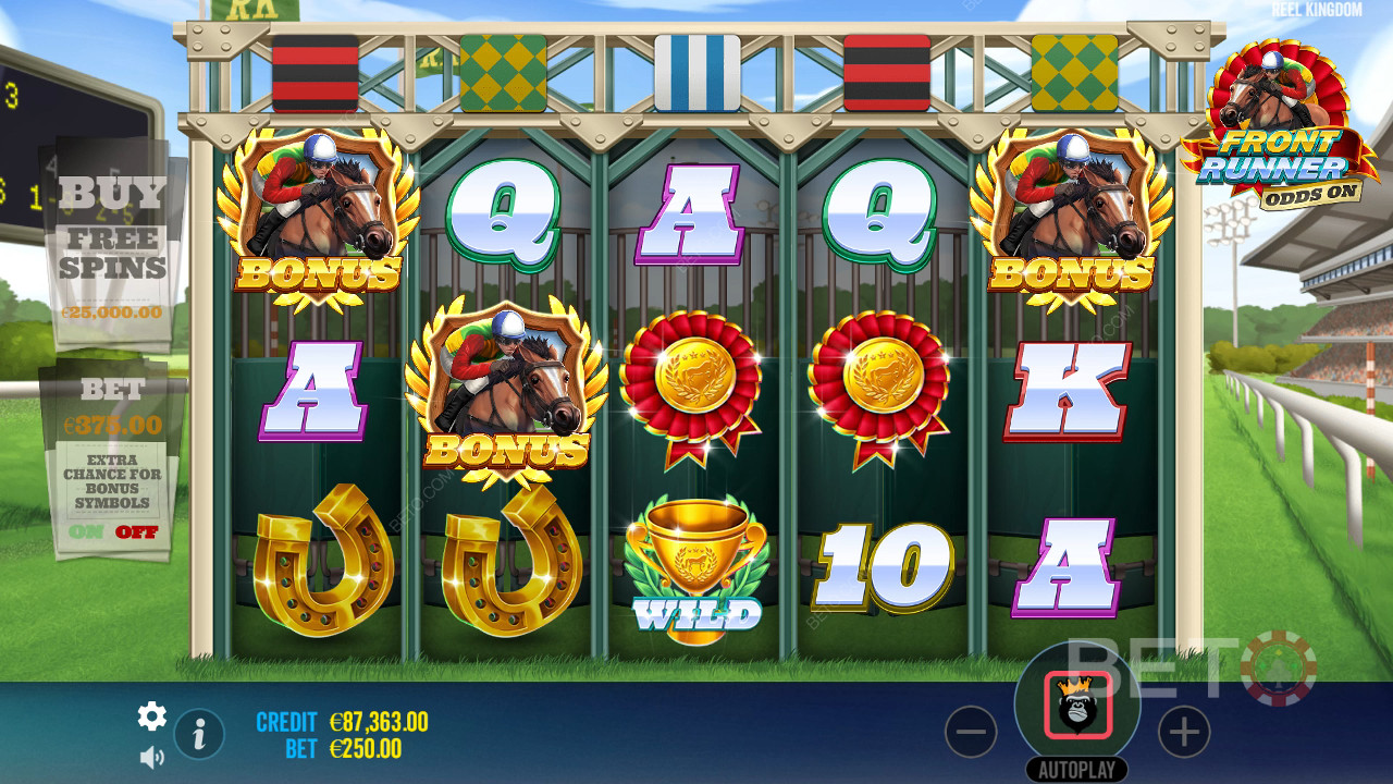Front Runner Odds On Avaliação por BETO Slots