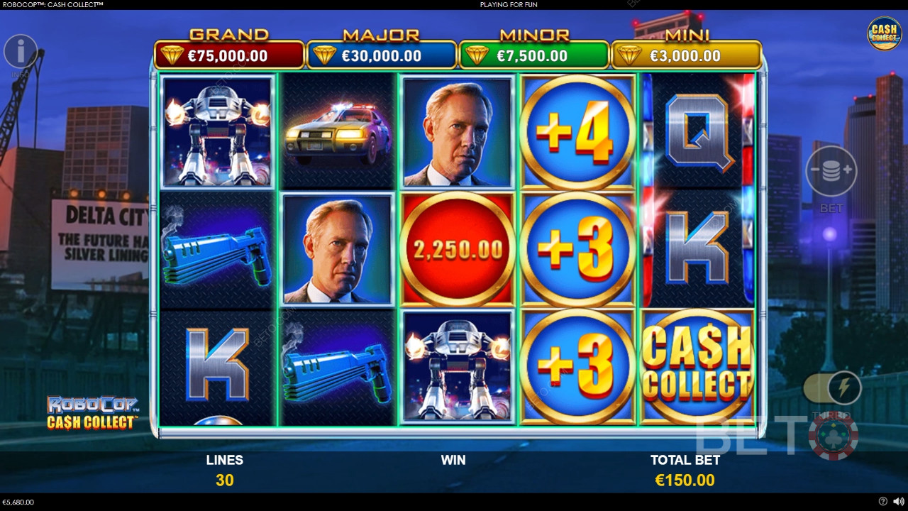 RoboCop: Cash Collect Resenha feita por BETO Slots
