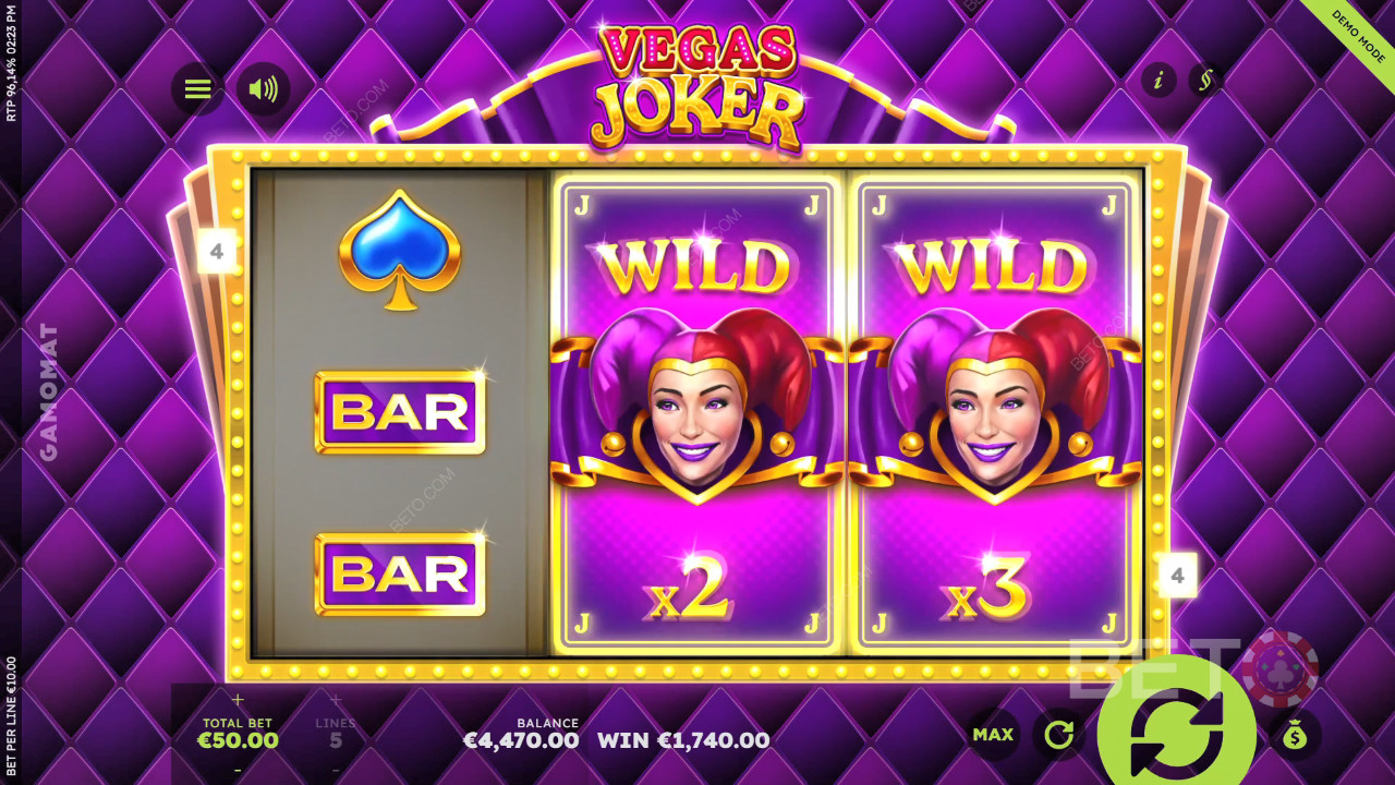 Vegas Joker (Gamomat) Jogo Grátis