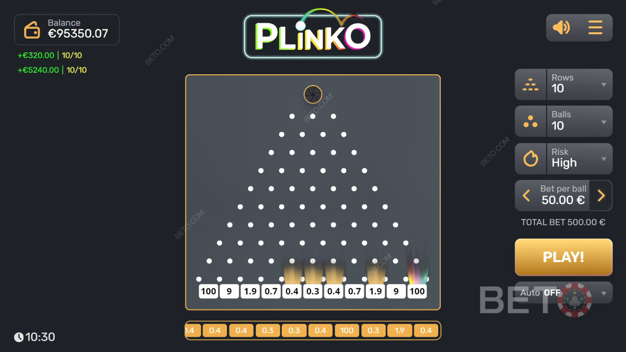 Plinko (Gaming Corps) Jogo Grátis
