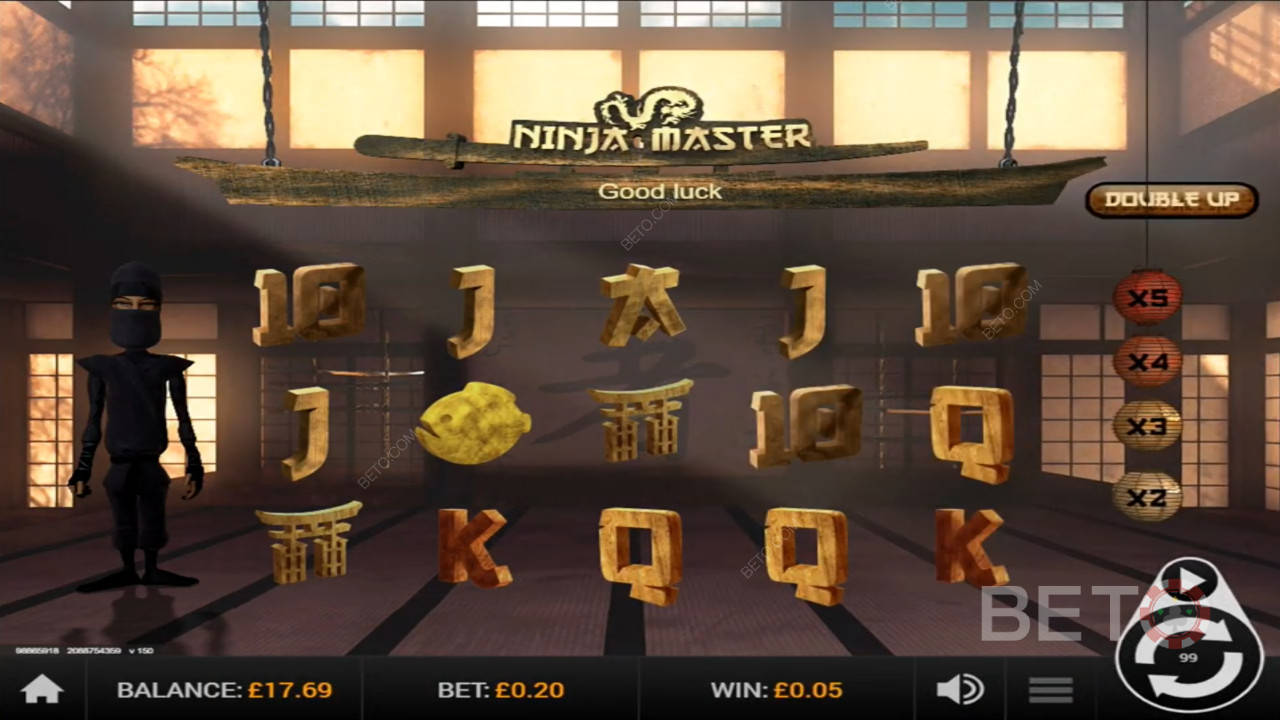 Ninja Master Avaliação por BETO Slots