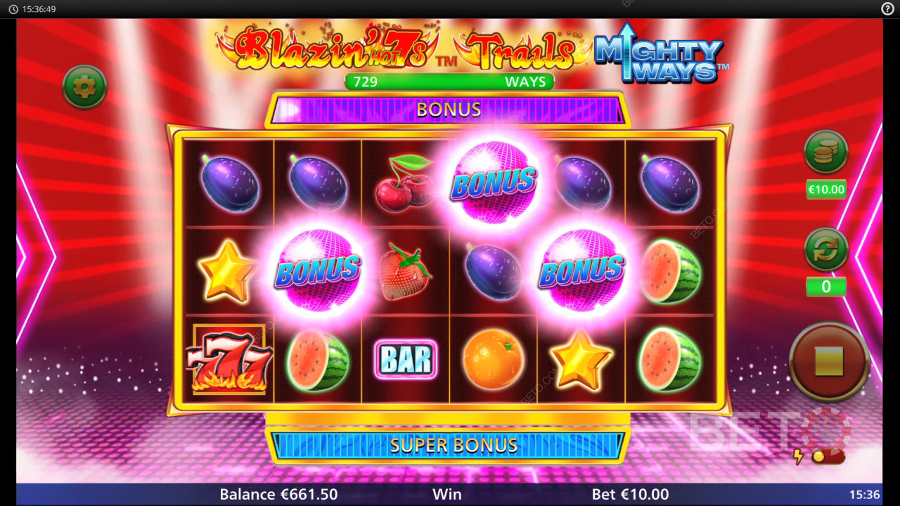 Blazin' Hot 7s Trails Mighty Ways Jogo Grátis