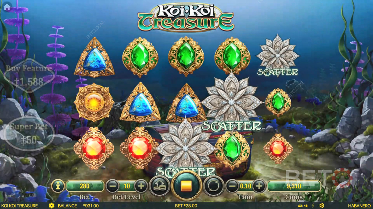 Koi Koi Treasure Jogo Grátis