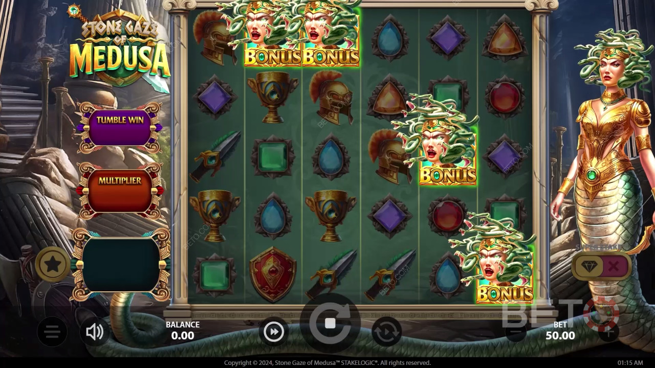 Stone Gaze of Medusa Jogo Grátis