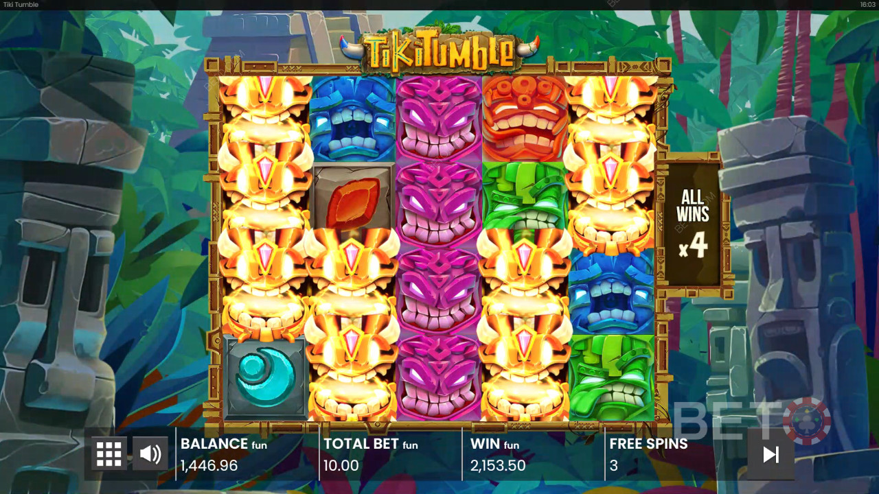 Tiki Tumble  Jogo Grátis