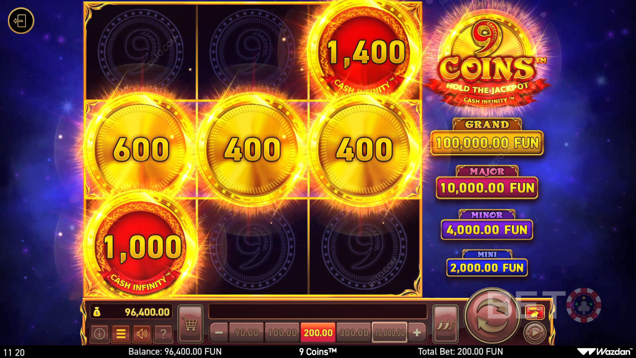 9 Coins Jogo Grátis