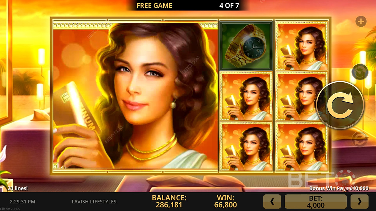 Estilos de vida luxuosos Avaliação por BETO Slots