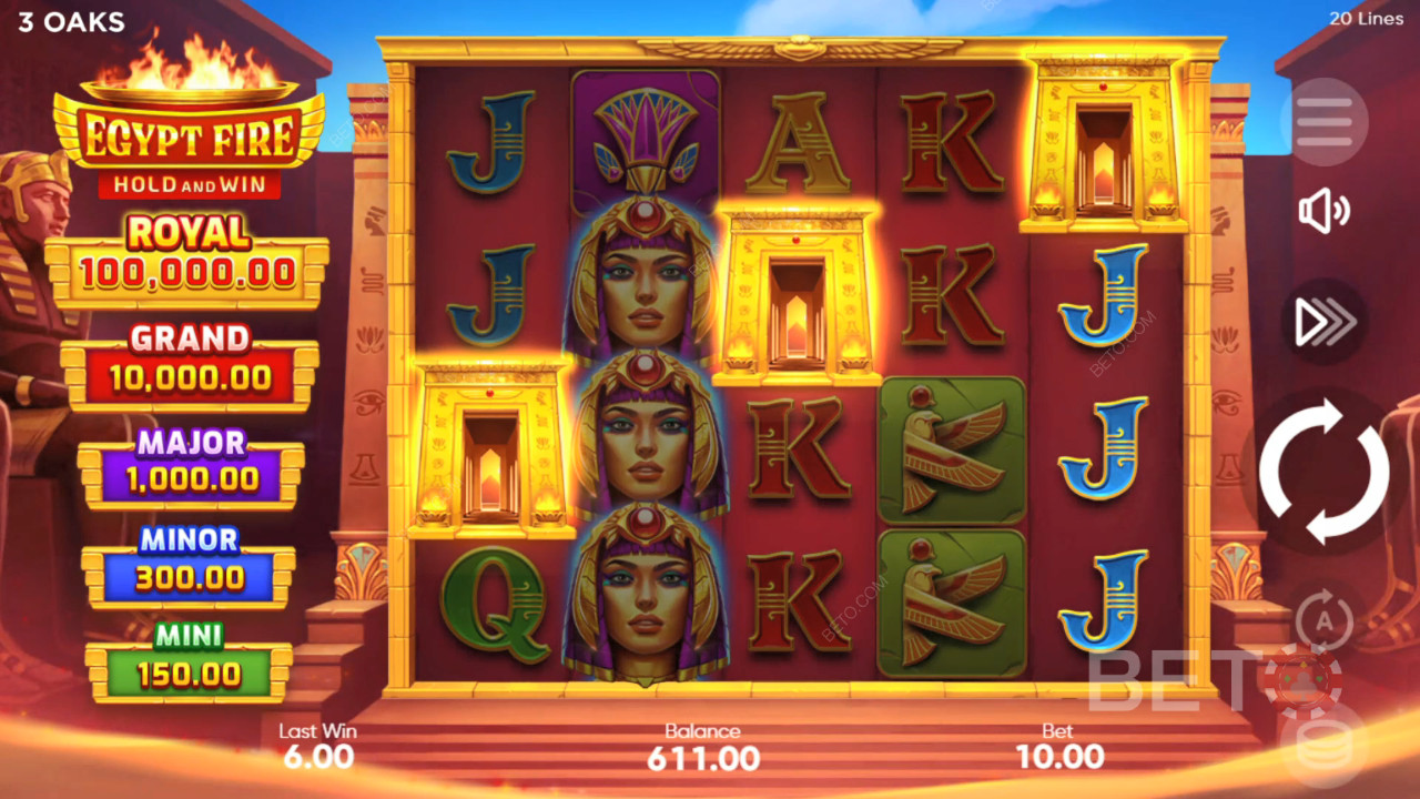 Egypt Fire Avaliação por BETO Slots