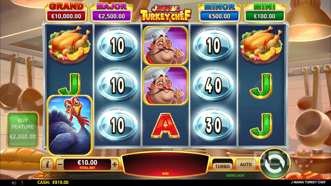 J Mania Turkey Chef Avaliação por BETO Slots