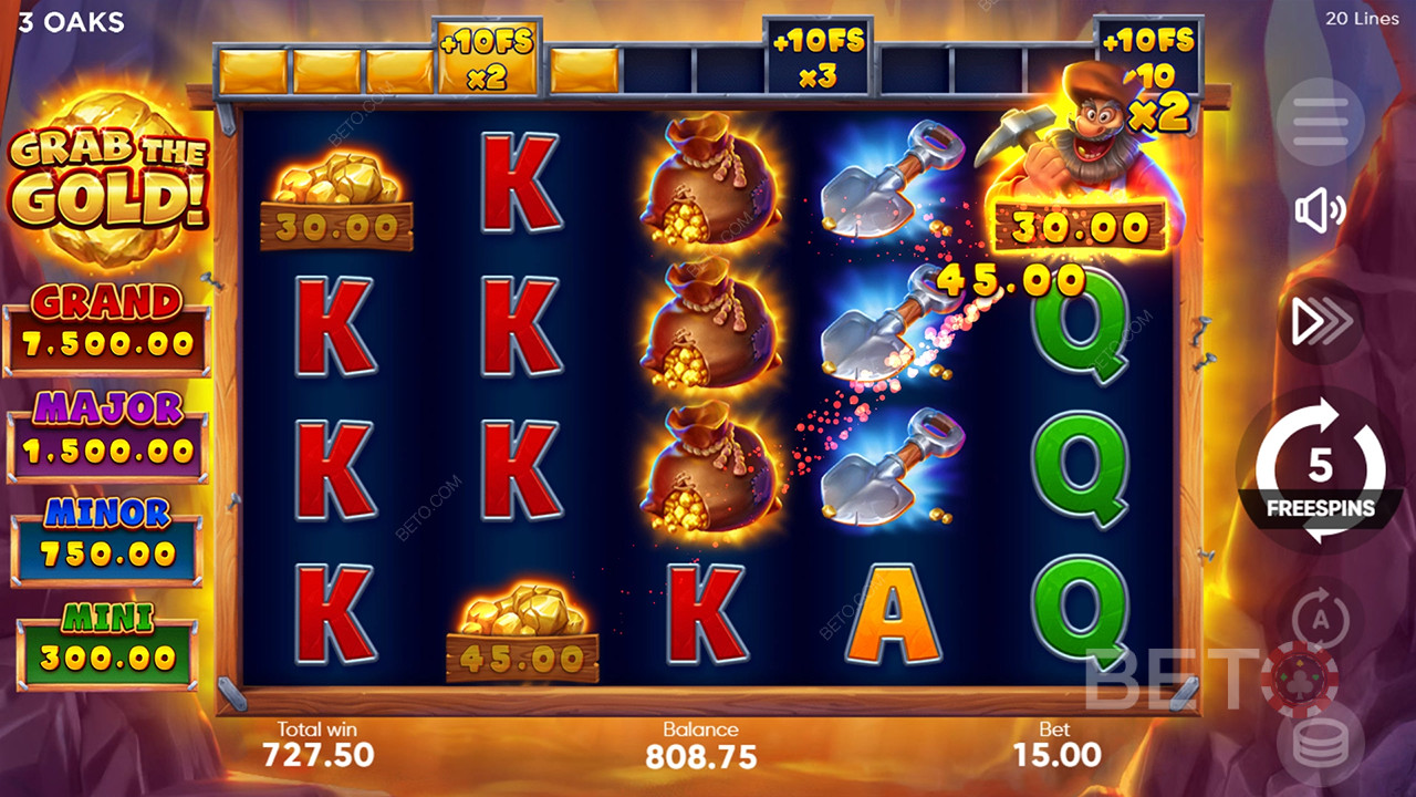 Agarre o Ouro! Crítica escrita por BETO Slots