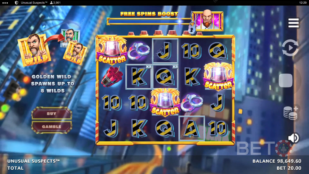 Unusual Suspects Resenha por BETO Slots