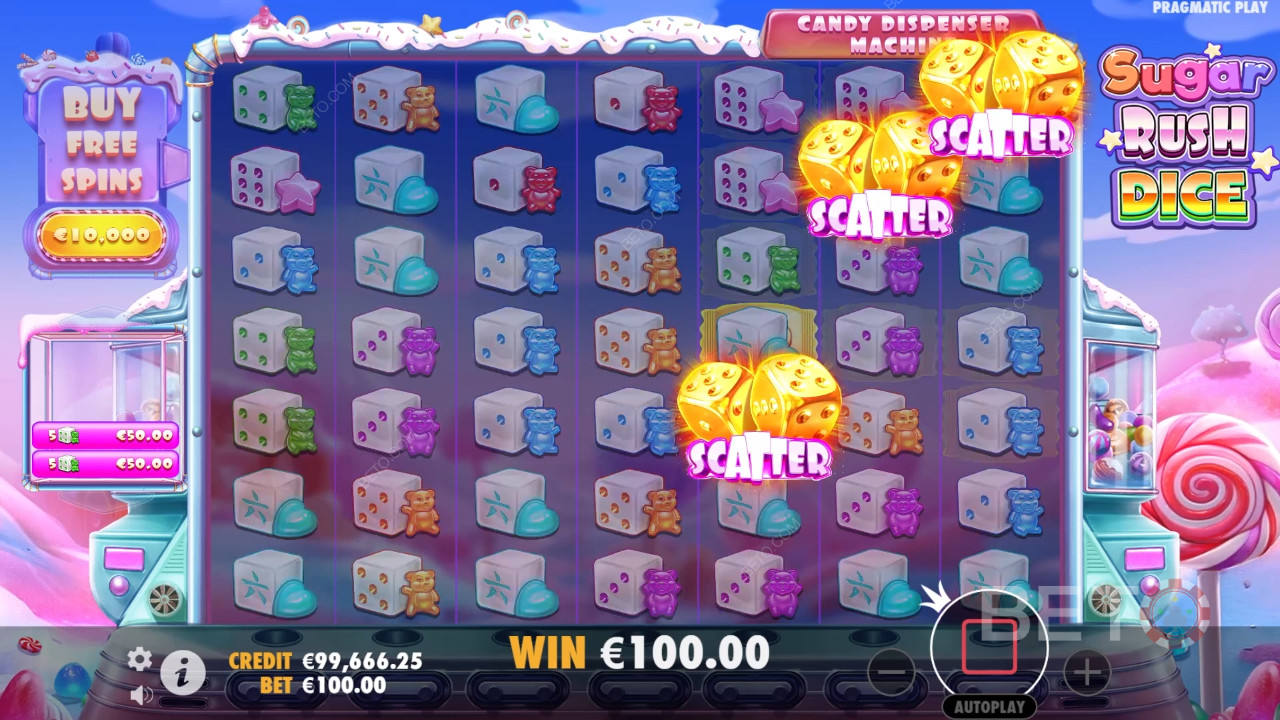 Sugar Rush Dice Revisão por BETO Slots