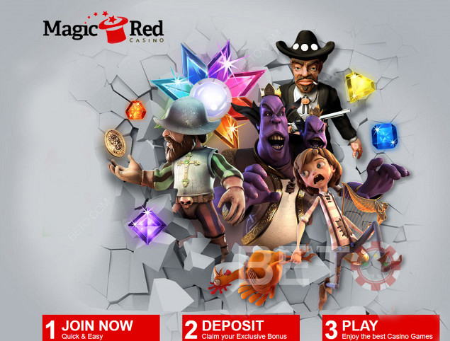 Magic Red casino - casino online divertido e divertido