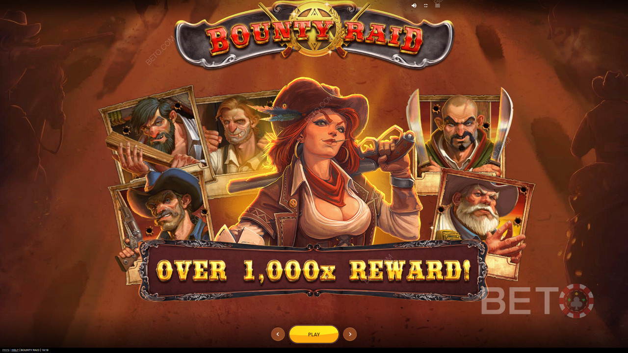 Potencial de ouro de Bounty Raid