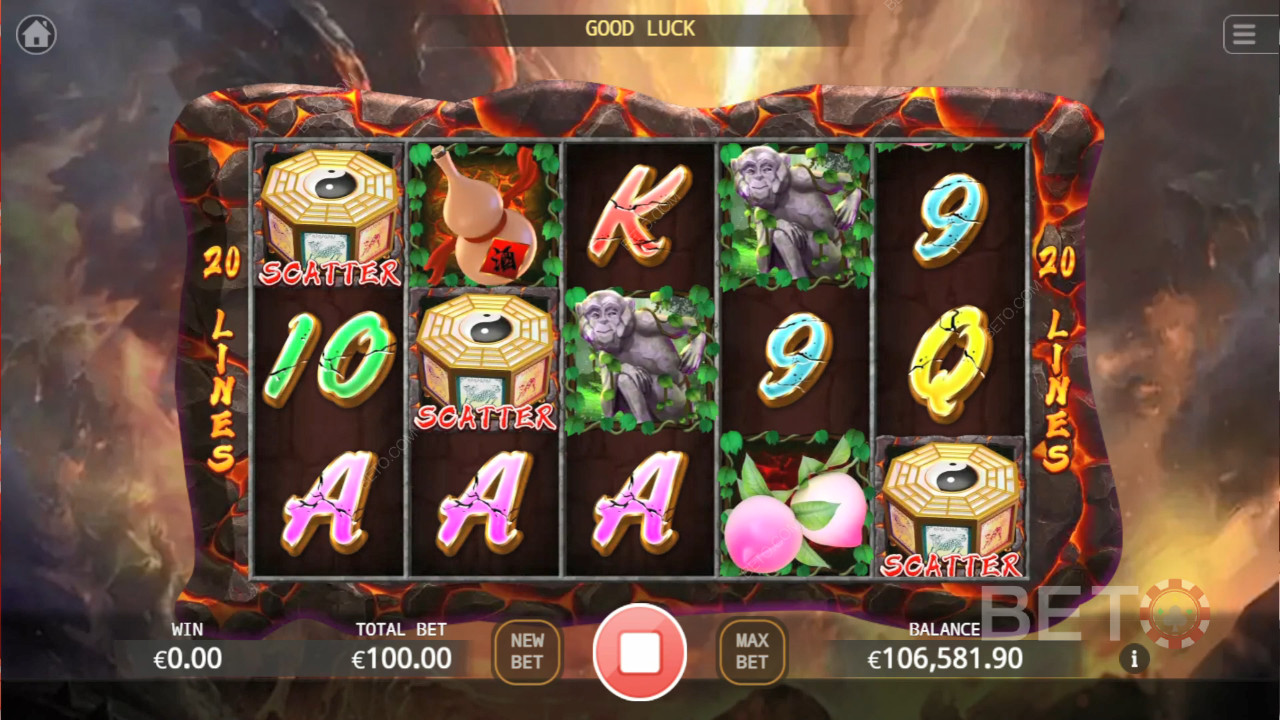 Monkey King (KA Gaming) Jogo Grátis