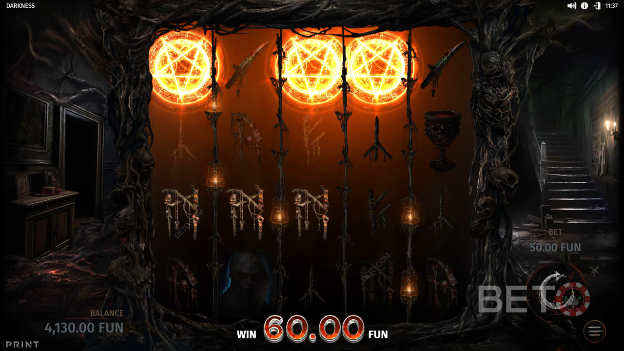 Darkness Avaliação por BETO Slots
